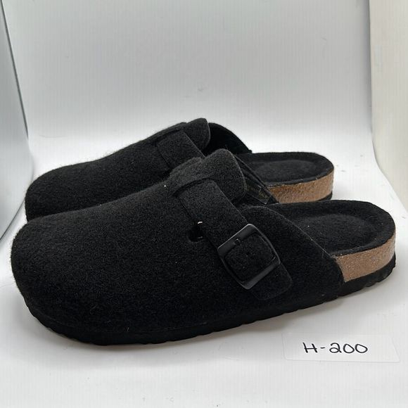 CUSHIONAIRE Womens Clog 9 BLACK - Picture 3 of 7